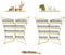 Kalolary Butterfly Metal Wall Mounted Nail Polish Storage Racks, Gold Display Rack Cosmetic Display Cases Lipstick Perfume Wall Shelf Essential Oil Organizers for Home Spa Nail Salon Shop