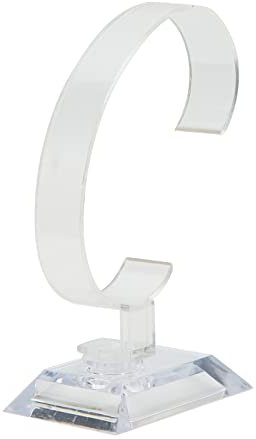 Professioneller Uhrenständer aus Transparentem Kunststoff, 360° Drehbar, Fotografie-Requisite, Tragbares Design, für die Präsentation von Uhren und Armbändern, für den