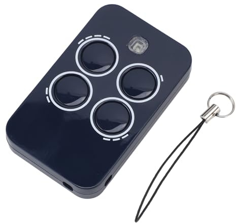 Garagentor-Fernbedienung, 433 MHz, Kabelloser Türöffner, ABS-Gehäuse mit Großer Reichweite, Kompaktes Design für Fernbedienung und Elektrische Rollladentüren