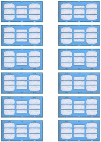 Lot de 12 cartouches filtrantes pour chat et chien, filtre de rechange compatible avec fontaines à eau pour tapis de chat et chien