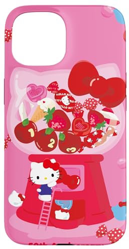 Hülle für iPhone 15 Hello Kitty 50th Anniversary Candy Case
