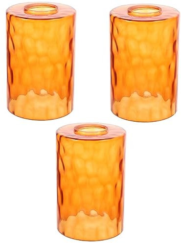 Anneome 3st Lampenschirm Aus Glas Klein Bodenlampenschirm Lampenschirm in Gebranntem Orange Zubehör Für Schreibtischlampen Beleuchtung Lampenschirme Für Wandlampen Die Glühbirne Farbig