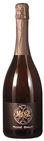 Manz Wein GbR Rosé Sekt Brut (630) Klassische Flaschengärung 0.75 Liter/ErnenWein/Wine