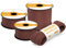 Abma Cord Paracord 4mm 30m Cuerda Paracord 550 Tipo III 7 Hebras para Al Aire Libre, Supervivencia, Camping, Bricolaje - MAX. 250 kg - Marrón Chocolate
