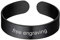 Suplight Damen Herren offener Ring 5mm verstellbarer Band Ring mit Gravur Edelstahl glänzend Knöchelring Fingerring Personalisierbarer Verlobungsring Modeschmuck Accessoire Geschenk für Frauen Männer