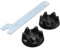 KOSINGNA 2Pcs Blender Rubber Coupler Gear Clutch with Removal Tool for Kitchen Aid 9704230