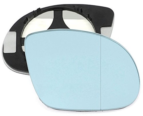 Driver Rechts Seite Flügel Tür blau Spiegelglas mit Trägerplatte # w-bn/r-bwme3692 [Clip auf]