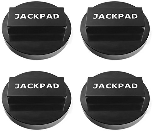 imUfer 4 pcs Aluminum Jack Pad Anodized Black Durable For BMW MINI COOPER