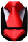 HISDERN Krawatte Rot Business Krawatte mit Einstecktuch Hochzeit Party Krawatten Set für Männer Geschenke zum Valentinstag Herren krawatte taschentuch