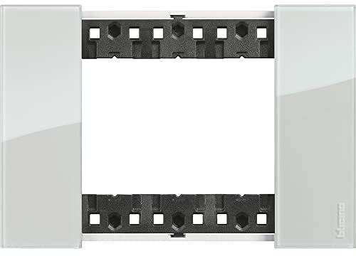 Bticino KA4803DA Living Now - Placca 3 Moduli, Sky (86 x 125mm)