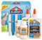 Elmer’s kit pour slime givré, colle transparente, stylos colle pailletée + liquide magique activateur, lot de 8 produits