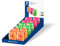 STAEDTLER 512 60 F-S Doppelspitzdose (für dicke Blei- und Buntstifte und für Standard-Bleistifte, mit Deckel) neonfarben