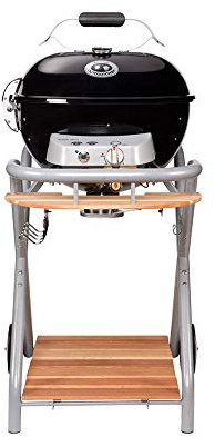 Barbecue sferico in acciaio grill da Giardino Esterno OUTDOORCHEF modello AMBRI 480 G BLACK, funziona a gas