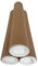 Versand Schutz Aufbewahrungs Hülse Rohr Rolle 10-50cm bis DIN A2 mit Deckel Durchmesser innen 38mm (25cm, B: 3 x 25cm)