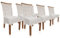 ELYFLAIR® Esszimmerstuhl Rattan - belastbar bis 200kg - Esszimmerstühle aus FSC-zertifiziertem Rattan - Handgefertigte Stühle Esszimmer (Ohne Sitzkissen 6er)