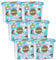 Fabulosa Moisture Absorber, Damp Absorber, Condensation Absorbing, Mould & Mildew Eliminating, Odour Removing Interior Dehumidifier, 270g, 6 Pack, Cotton Fresh