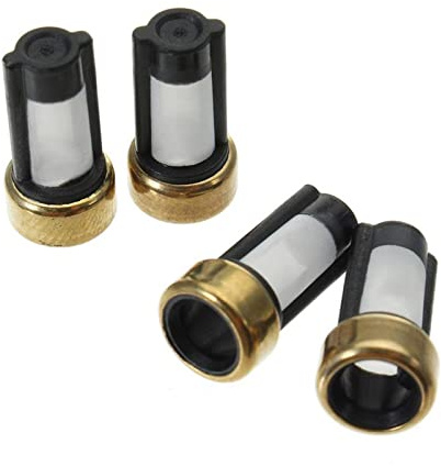 YFcaiheng 50pcs Kraftstoffinjektor Mikrokorb Filter Universal Fit für ASNU03C Injektor Reparatur Werkzeuge 6 * 3 * 12mm Auto Ersatzteile