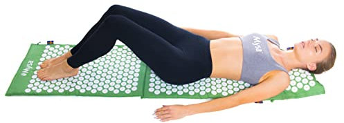 THERMO MYSA DUO XXL: WELTWEIT GRÖSSTES SET FÜR AKUPRESSUR: 180 CM! FÜR GROSSGEWACHSENE UND GANZKÖRPERBEHANDLUNG: 15.576 SPITZEN! WÄRMEKISSEN ÖKO BIO! #1 TOP MEDRANK 2023! KLINISCH GETESTET + TUTORIAL