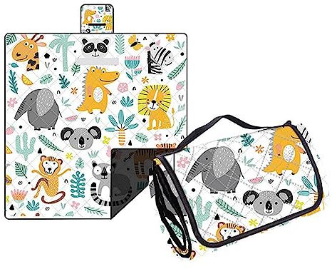 Hayisugal Picknickdecke Sandfrei Stranddecke Wasserdicht Campingdecke Waschbar Strandunterlage Tragbare Picknickdecke Soft für Strand,Picknick,Wandern,Reisen, Süßer Koala, 150 x 200 cm