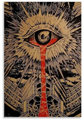 GAGALU Poster mit Neirosis-Band, dekoratives Gemälde, Leinwand, Wandposter und Kunstdruck, modernes Familienschlafzimmer, Dekoration, Poster, 30 x 45 cm