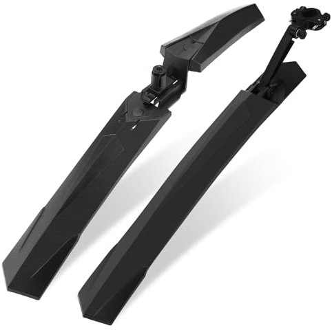 Gowkeey Fahrrad Schutzblech Set [24-29 Zoll], Universal Fahrradschutzblech, Vorderradund Hinterrad Schutzbleche, Mountainbike MTB Steckschutzblech