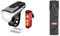 SIGMA SPORT - LED Fahrradlicht Set Aura 80 und Blaze & ABUS Faltschloss Bordo Classic 5900/90 ST mit Schlosstasche - Fahrradschloss aus gehärtetem Stahl - ABUS-Sicherheitslevel 8