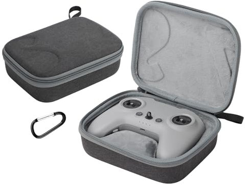 FSIDIWT Tragbare Tragetasche für DJI FPV Fernbedienung 3, Hartschalen-Aufbewahrungstasche, Reisetasche für DJI FPV-Fernbedienung 3/2, Avata 2 Drohnenzubehör