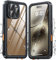 ANTSHARE for iPhone 16 Pro Case, IP68 Waterproof Shockproof Case for 16 Pro with [Built-in Screen/Camera Protector], 360 Full Body Sealed Protective Front and Back Cover for iPhone 16 Pro - Black