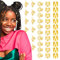 40 Stück Gold Dreadlocks Schmuck Goldener Verstellbar Haarschmuck Gold Metall Haar Accessoire Frauen Haare mit Dreadlocks Haarspiralen Clips Braids Zubehör Haaranhänger für Frauen Damen