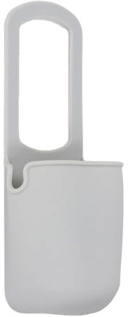 Portavasos de Silicona Suave Portabotellas Multifuncional para Cinta de Correr Bicicleta Cochecito de Niños Gris