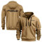 WDGYZZXJ Herren Sport Hoodies Für C.a.te.rp.ill.AR Pullover Hoody Frühling Herbst Outwear Tops Langarm Sweatshirts Mit Kapuze Einfarbig Jacke Bedruckter Weicher-Khaki||L