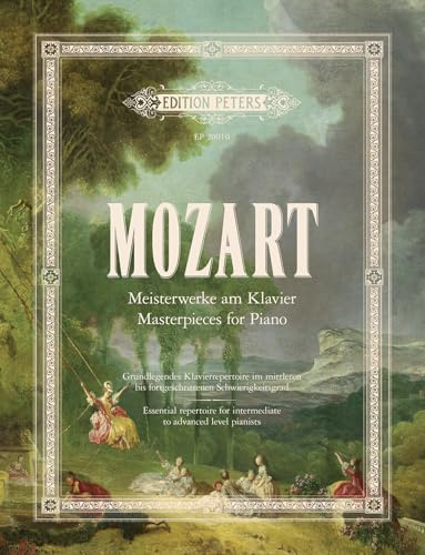 Mozart: Masterpieces for Piano (EP20010) (Masterworks for intermediate to advanced players)