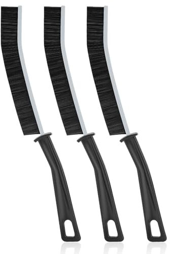 3 Stücke Hartborsten Eckenreinigungsbürste,Fugendüse Reinigungsbürste -Hochwertige Bürste für Spaltenreinigung und Fugenreinigung, ideal für gründliche Reinigung