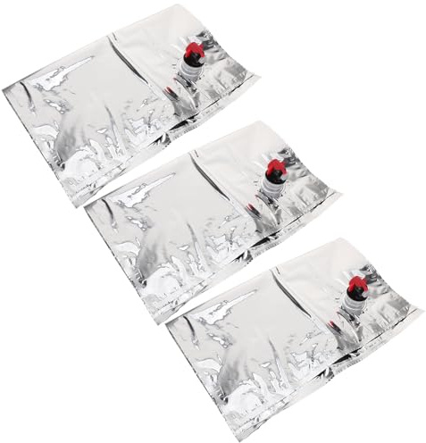 GATHINESS Gathiness Lot De 3 Sacs À Boissons Rechargeables Pochette | Bouteille Avec Bec Verseur ÉTanche Distributeur De Vin Portable Pour Pique-Niques Bars Maison Et ActivitéS De Plein Air