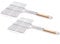 2 x grilltante viande Cocotte Barbecue Pince grille viande Pince Support pour viande Barbecue