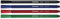DONAU D-FINE Fineliner 0,4 mm/ 4er Pack/ 4 Farben/Filzstifte/Metallgefasste Spitze/für Erwachsene und Kinder Schule Büro Homeoffice/Geruchlos Ungiftig, 1 Stück (4er Pack)