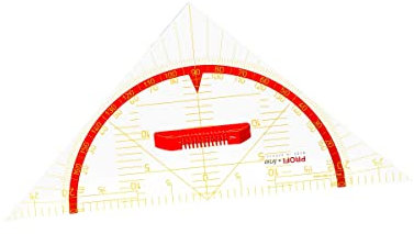 WISSNER aktiv Lernen - Profi - Magneto Geometriewinkel 60 cm - RE-Plastic