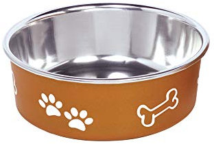 Nobby Fusion Stainless Steel Bowl Non-Slip Copper 13 cm 0.5 Litres