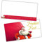 25er XL-Set SANTA CLAUS Weihnachtskarten - ideal als Brief oder Postkarte - privat und geschäftlich - edle Frohe Weihnachten Karten von BREITENWERK