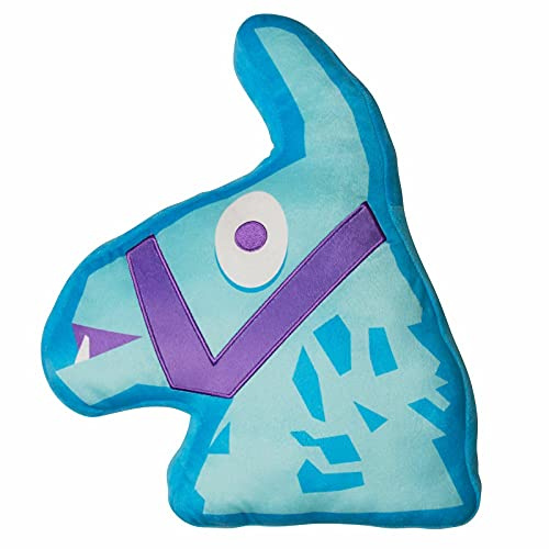 Lyo Fortnite Kissen, Form Lama, Blau, 40 cm