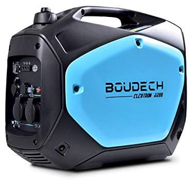Generatore ad Inverter Digitale Professionale con Motore OHV 4 Tempi Gruppo Elettrogeno Silenziato a Risparmio Energetico (Elektron 2200w)