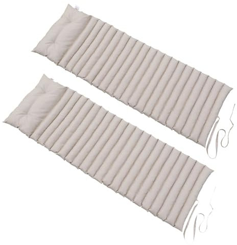 Set mit 2 taupefarbenen Liegematratzen 180 cm - 2x sormiou taupe