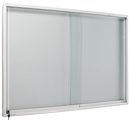 Schaukasten Wandvitrine Whiteboard Pro 67x127 cm