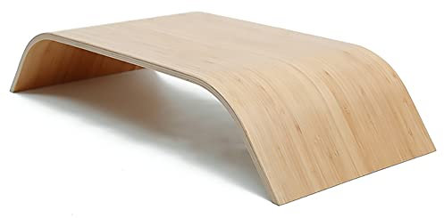 Ergonomischem Nackenschmerzen Lindern Computerständer,Für Computer Pc Drucker,Modisch Stabil Schreibtisch Organizer Monitorständer-Monolayer 52x24x10cm