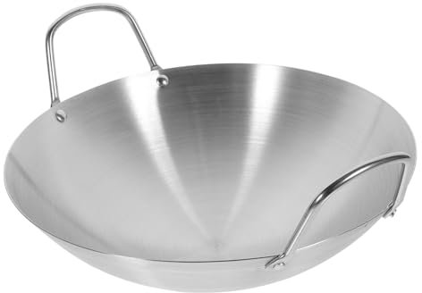 Sartén Inducción Cacerolas Para Induccion Induction Wok Wok De Hierro Lavavajillas Y de Inoxidable con Lavavajillas Y Wok De Inducción Wok De Hierro Sartenes Para Induccion Estufa Exterior