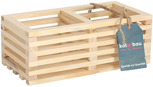 KOTARBAU® Cache-pot en bois de pin 140 x 270 mm