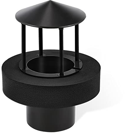 Mxmoonant Schwarzer Spritzschutz und Schwimmer für Einkopf-Ultraschall-Nebelhersteller, Wassertiefe größer als 10 cm (ohne Nebelmaschine)