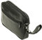 SOTALA HANDGELENKTASCHE - Herren Handtasche Tasche Echt Leder Geld Bag Umhängetasche Dokumententasche Handschlaufe Schwarz