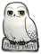 Harry Potter - Kissen - Hedwig - Deko Privet Drive Cushion - Eule - Weiss - 39 cm