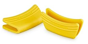 Le Creuset Side Handle Grips, Set of 2, Silicone, Adaptable, Heat resistant to 250°C, Nectar, 42813006720000